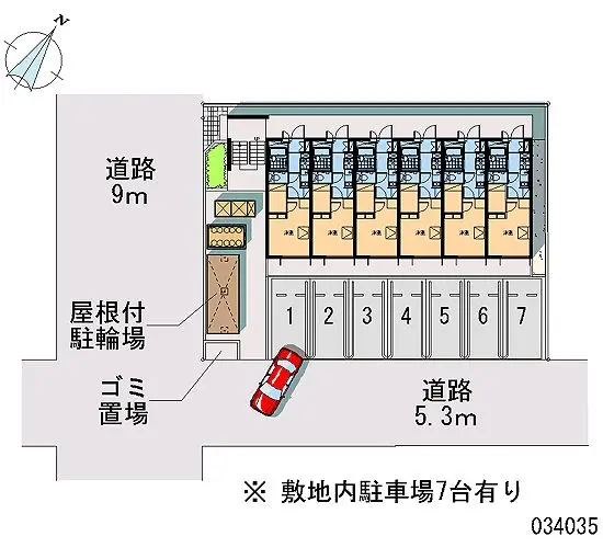 ★手数料０円★名古屋市中川区九重町　月極駐車場（LP）